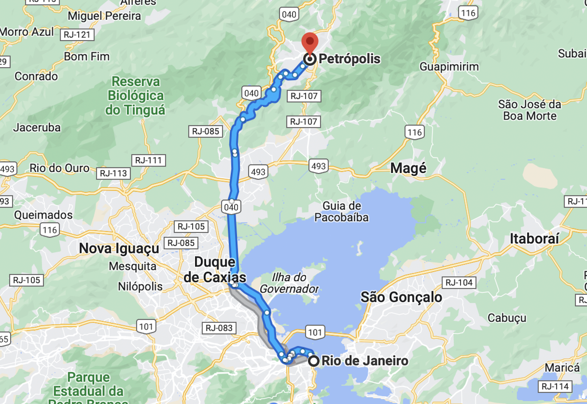 Como Chegar Como chegar em Petrópolis com facilidade