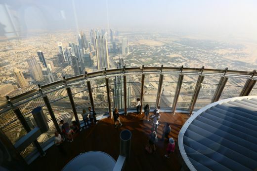 Burj Khalifa E At The Top Observation Deck - Dubai