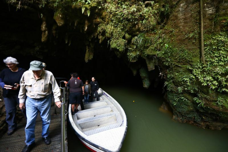 Waitomo E As Glowworm Caves - Nova Zelândia