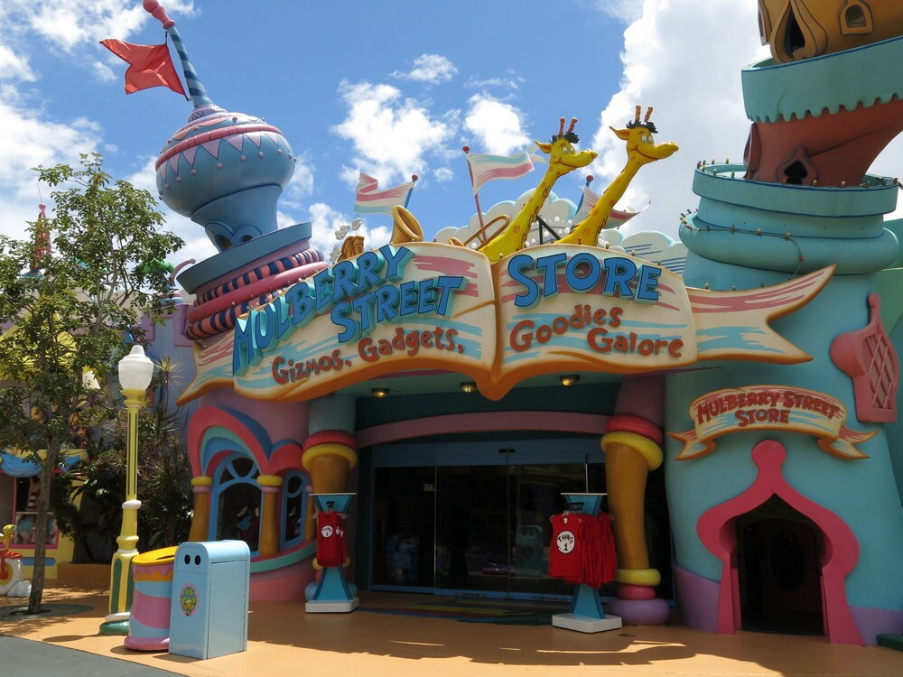 As atrações da Seuss Landing no Islands of Adventure – Orlando do dia