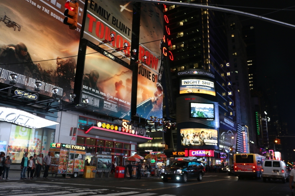 Theater District em Nova York 