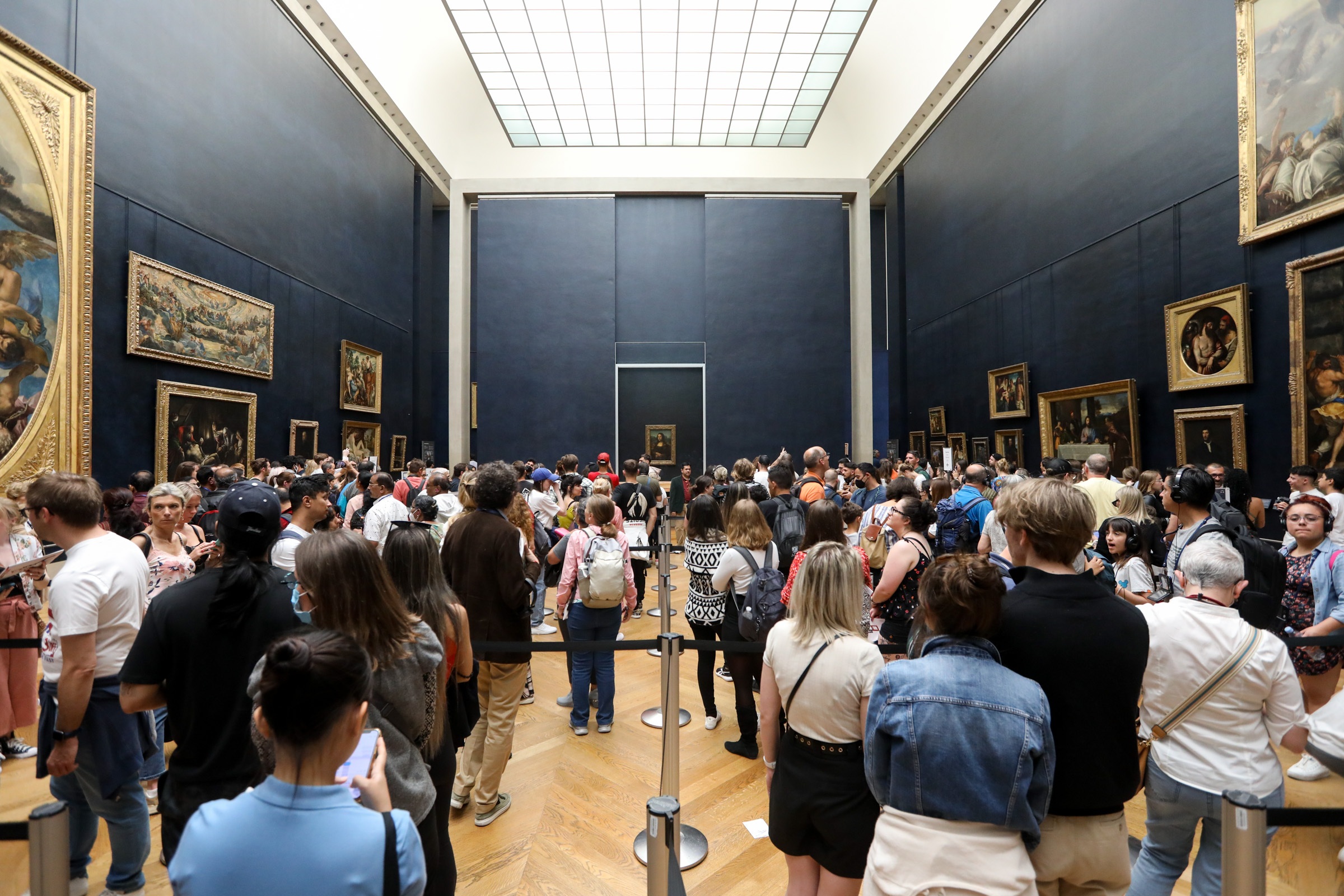 Museu do Louvre como é a Mona Lisa