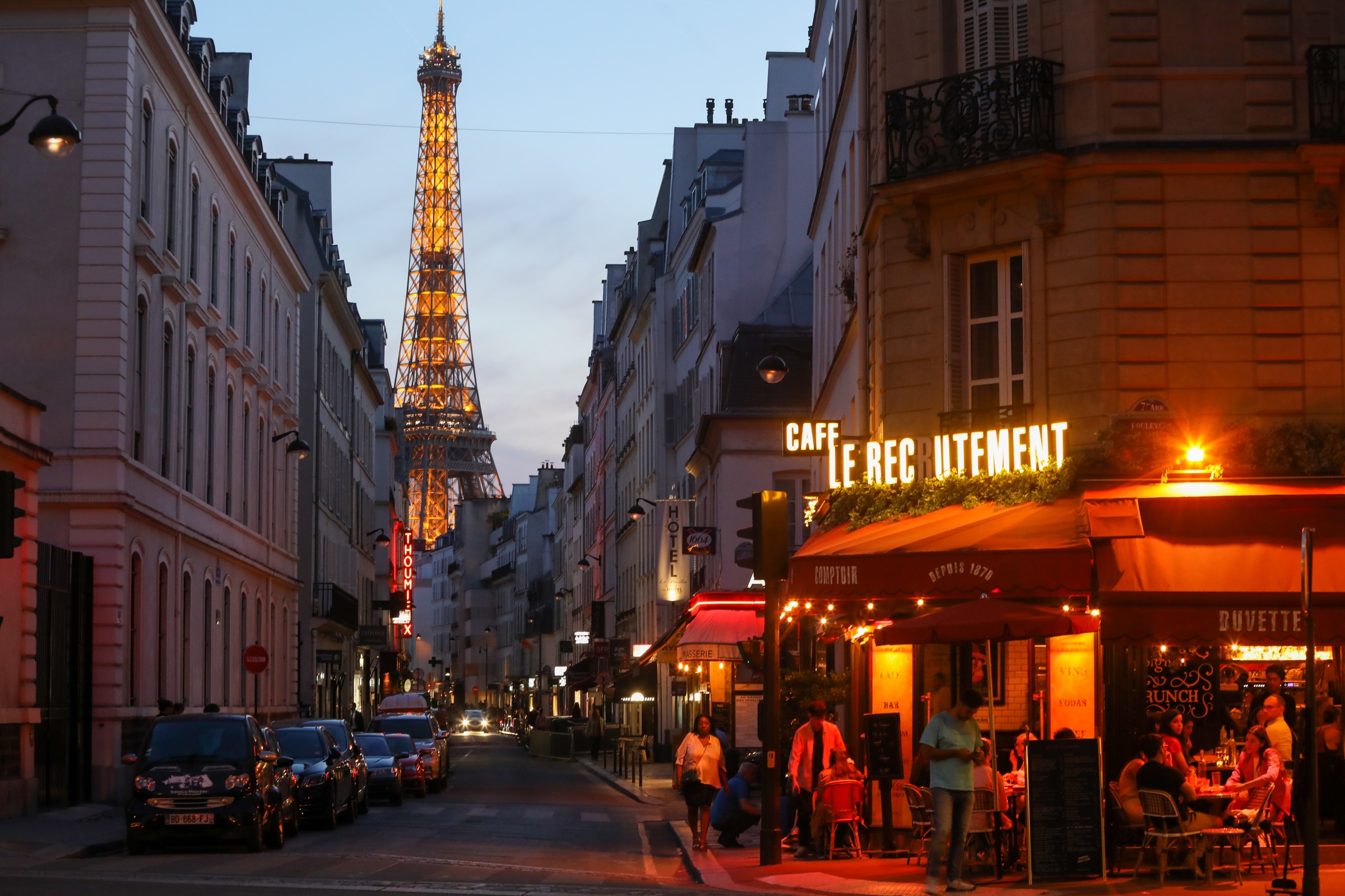 Torre Eiffel restaurante