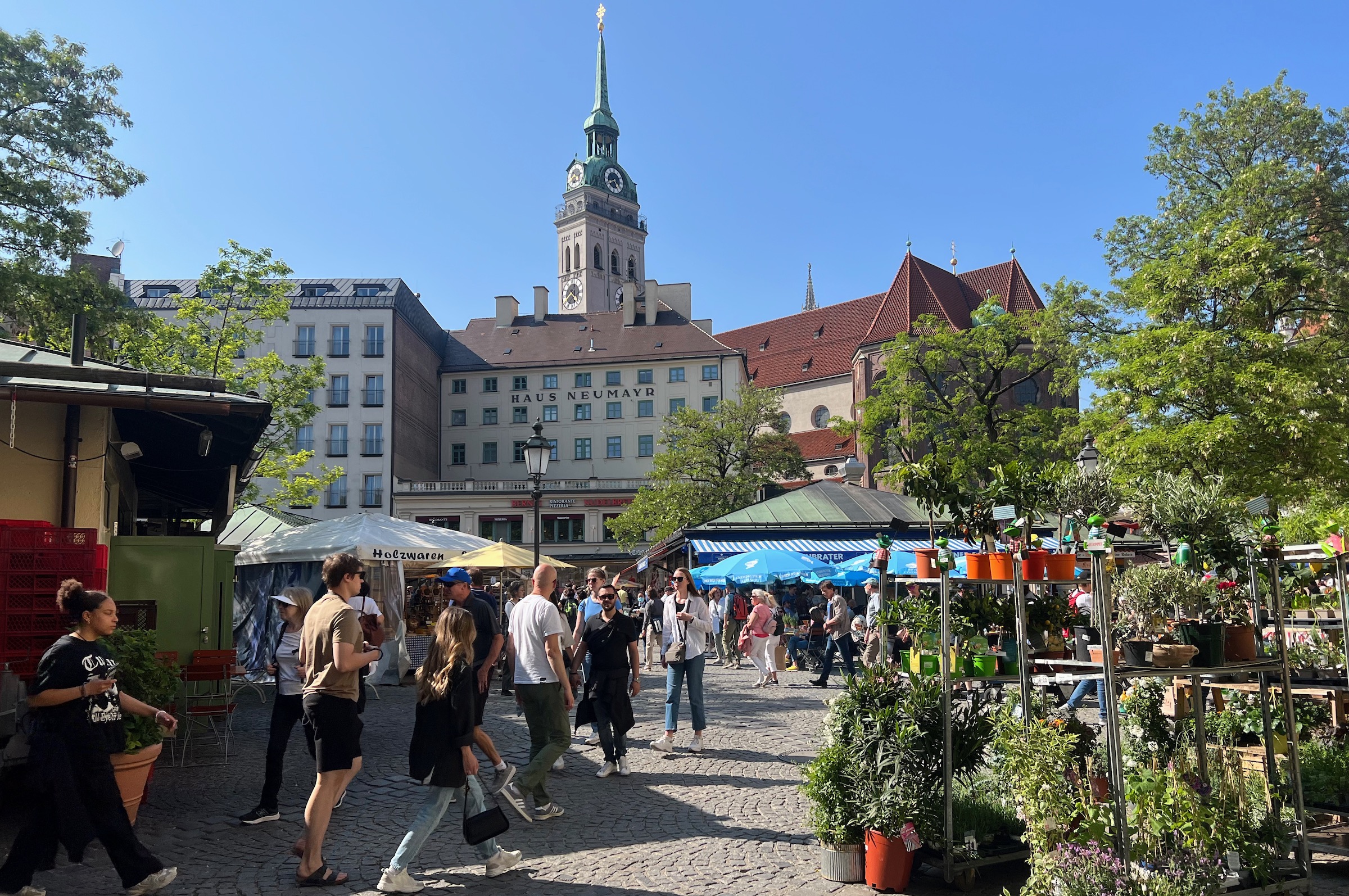 Viktualienmarkt (Mercado ao ar livre)
