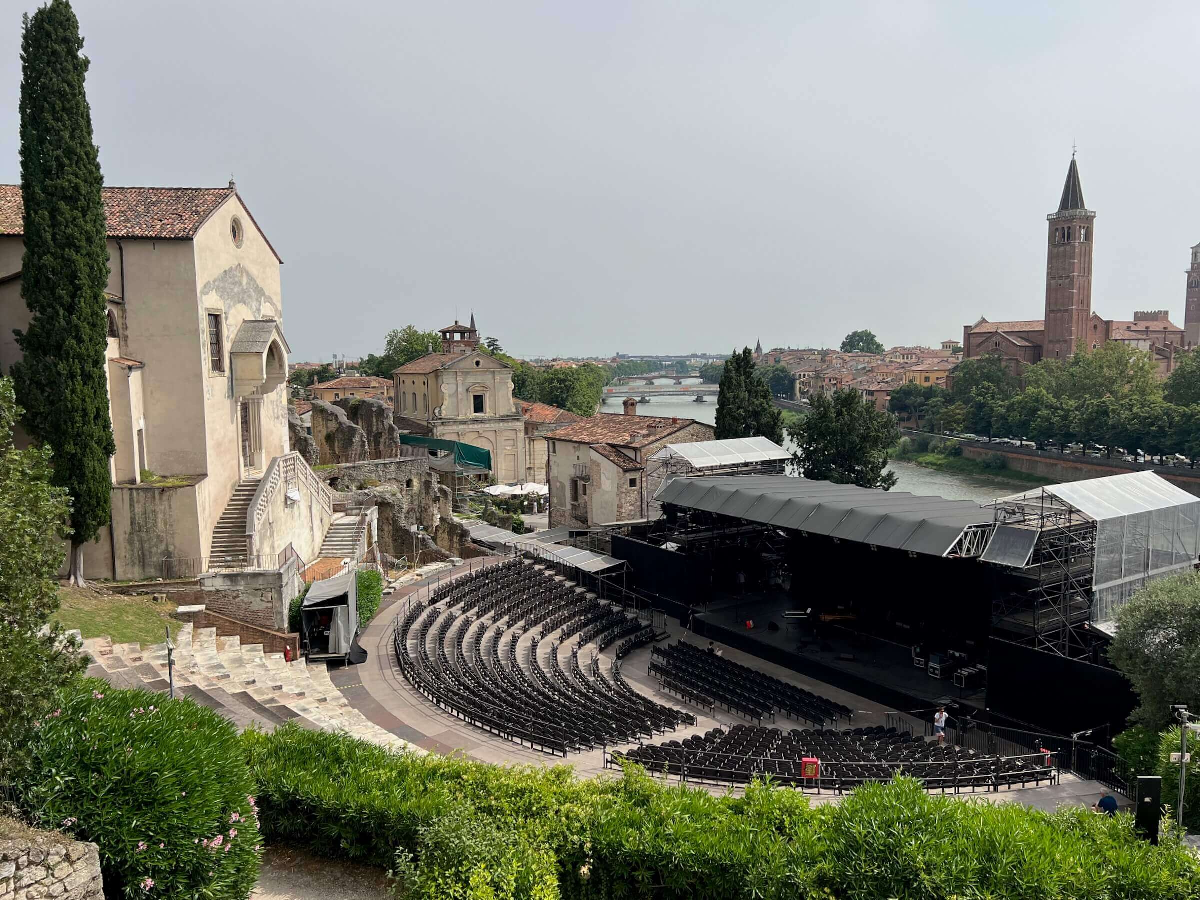 Teatro Romano de Verona e Museu Arqueológico