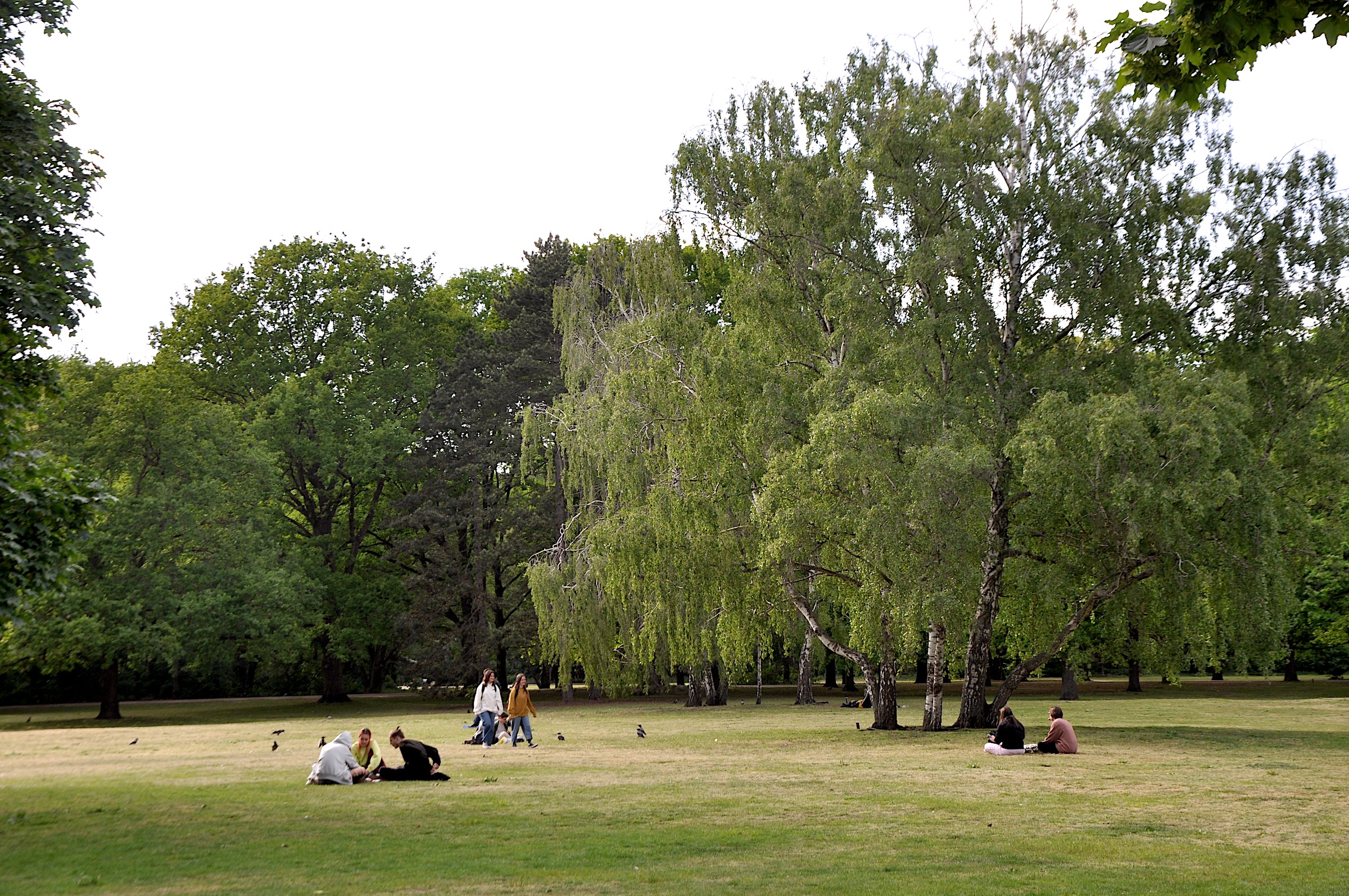 Parque Tiergarten e Coluna da Vitória