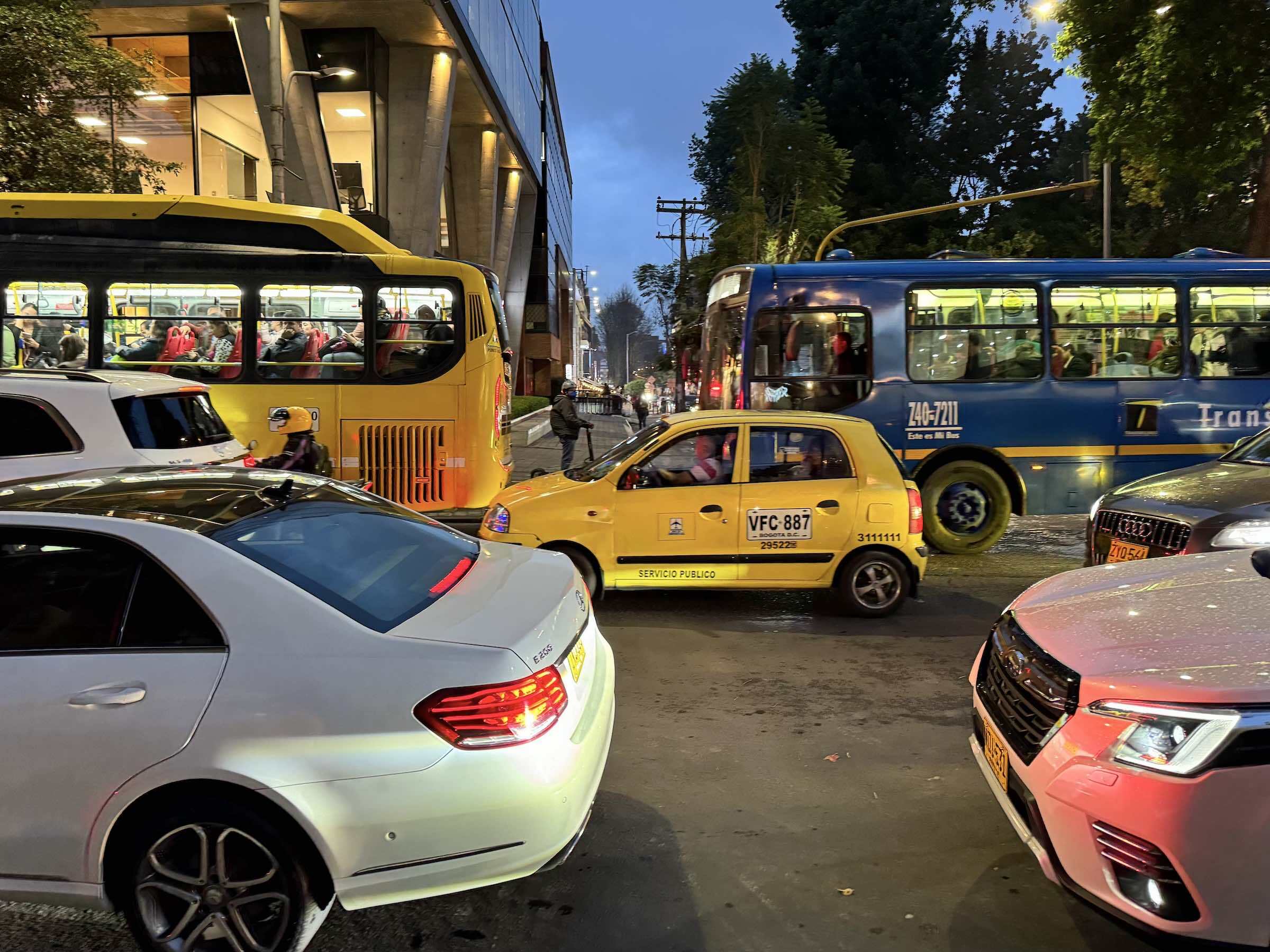 Transportes em Bogotá