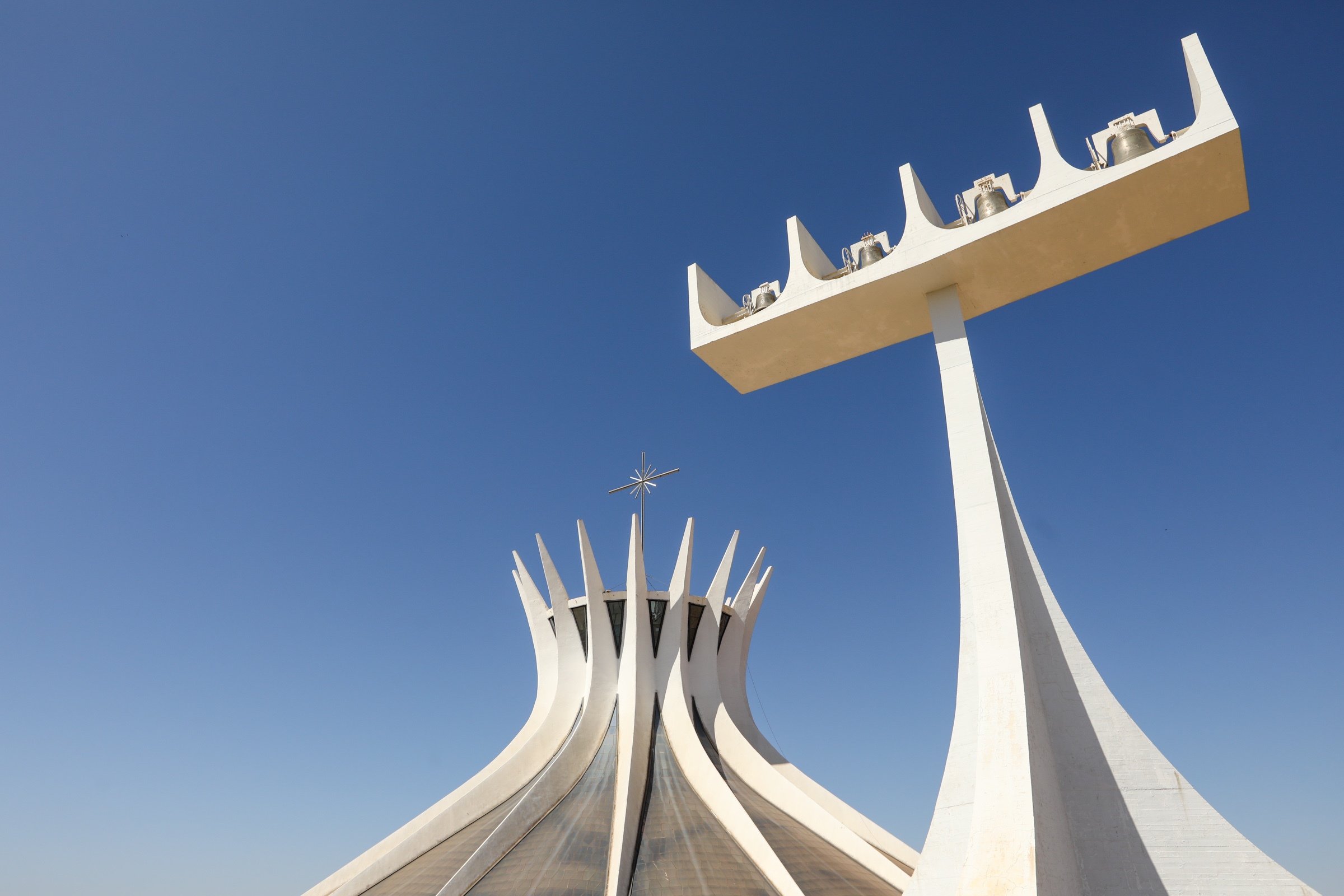 Pontos turísticos em Brasília