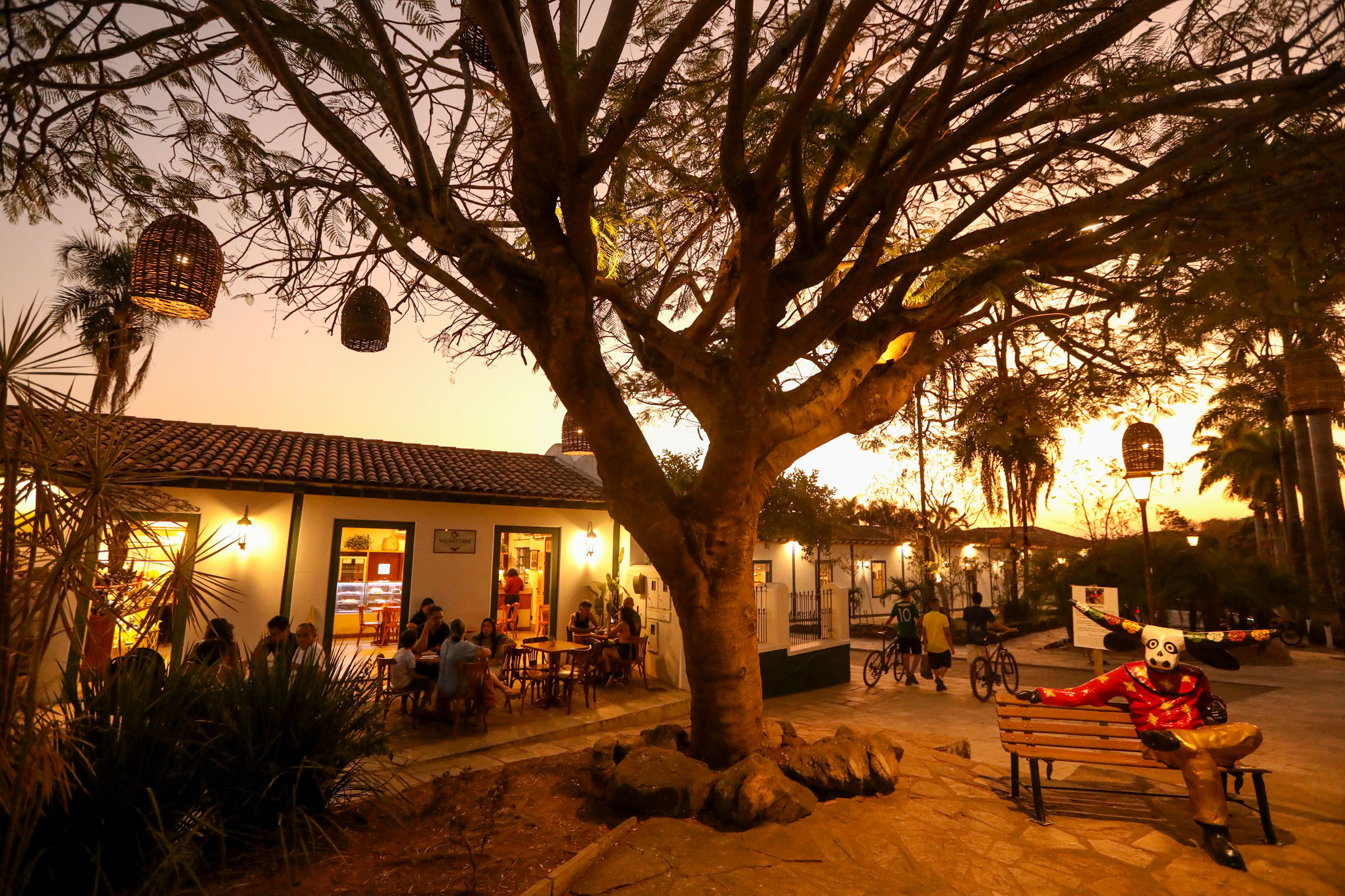 Pontos turísticos em Brasília