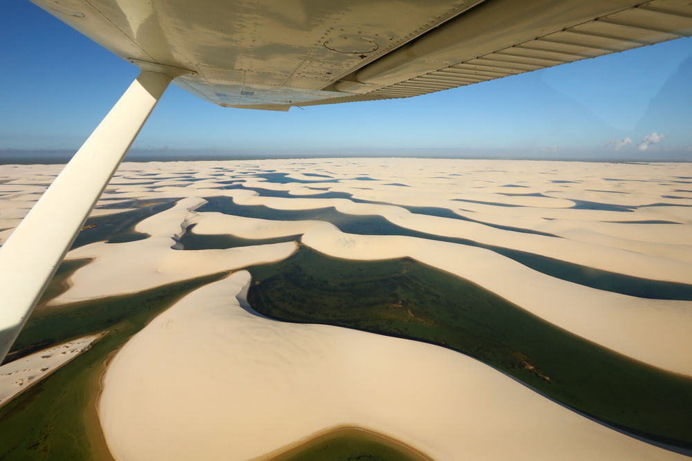 Sobrevoo nos Lençóis Maranhenses
