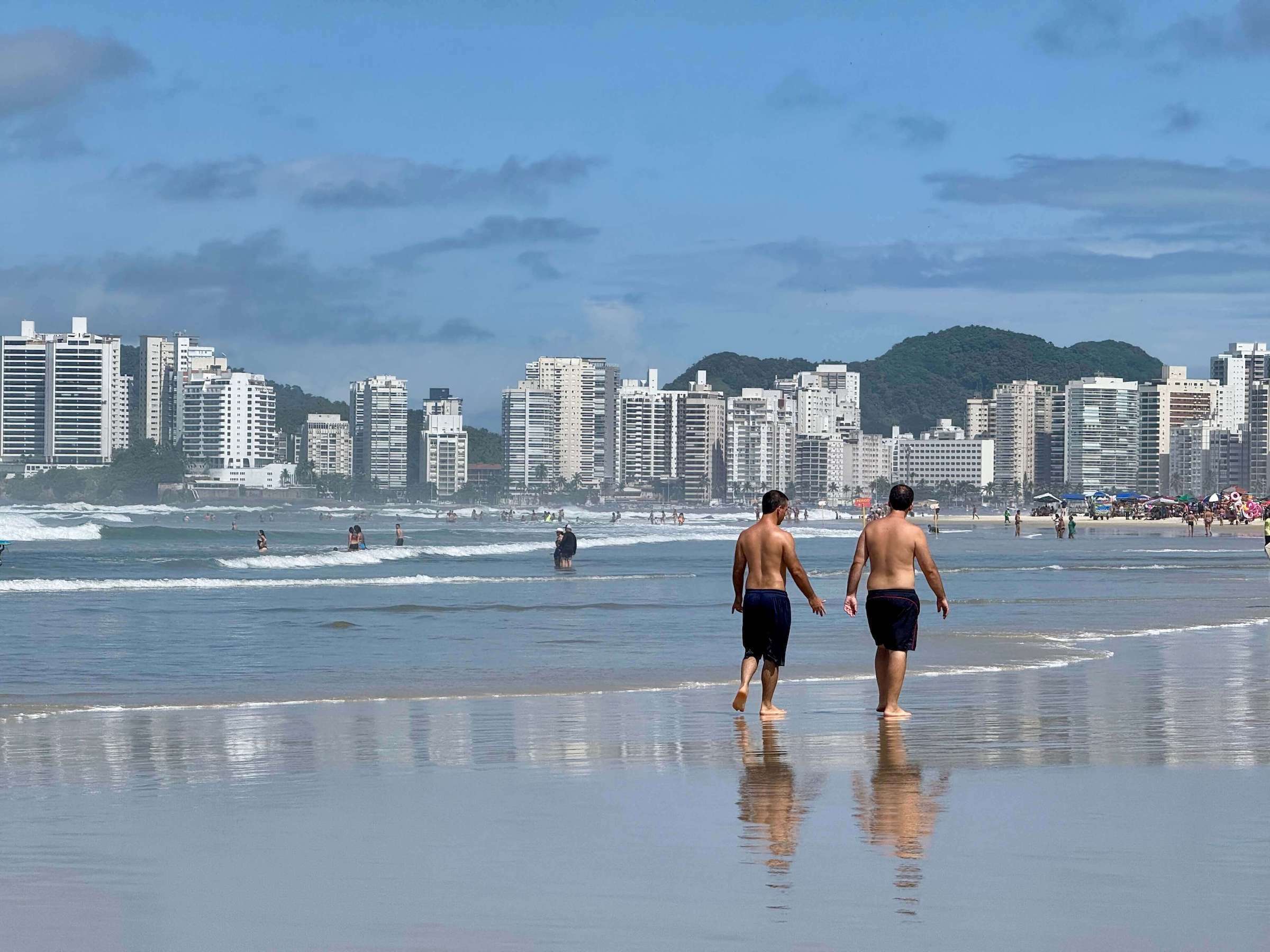 Praias no Guarujá