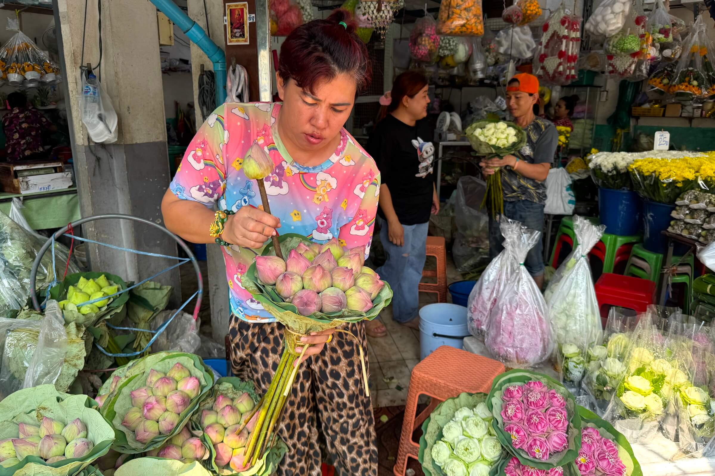Mercado de Flores de Bangkok