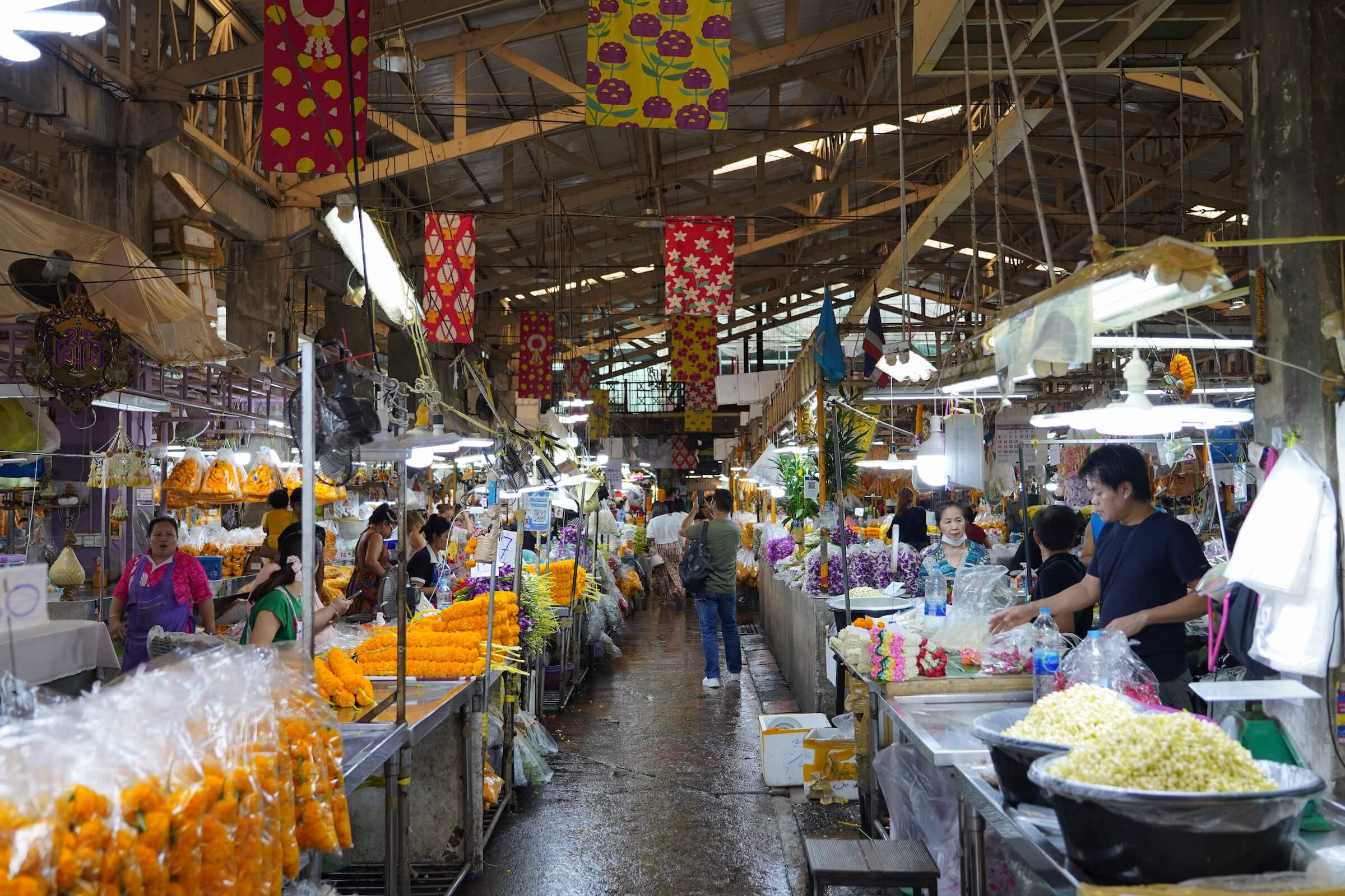Mercado de Flores de Bangkok