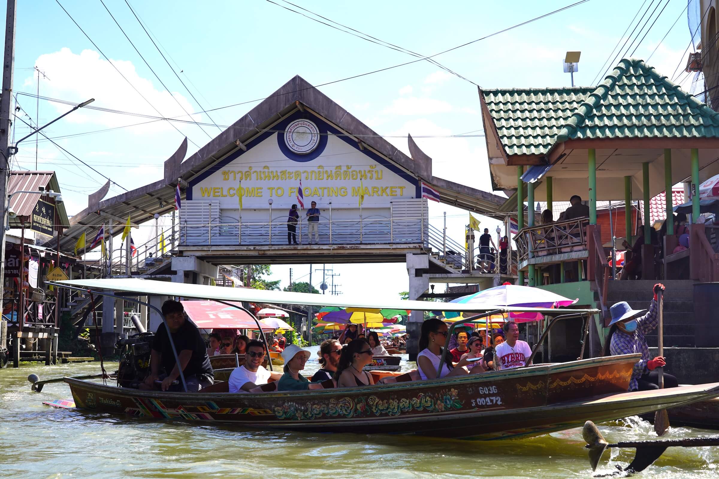 Mercado Flutuante Bangkok (Damnoen Saduak)