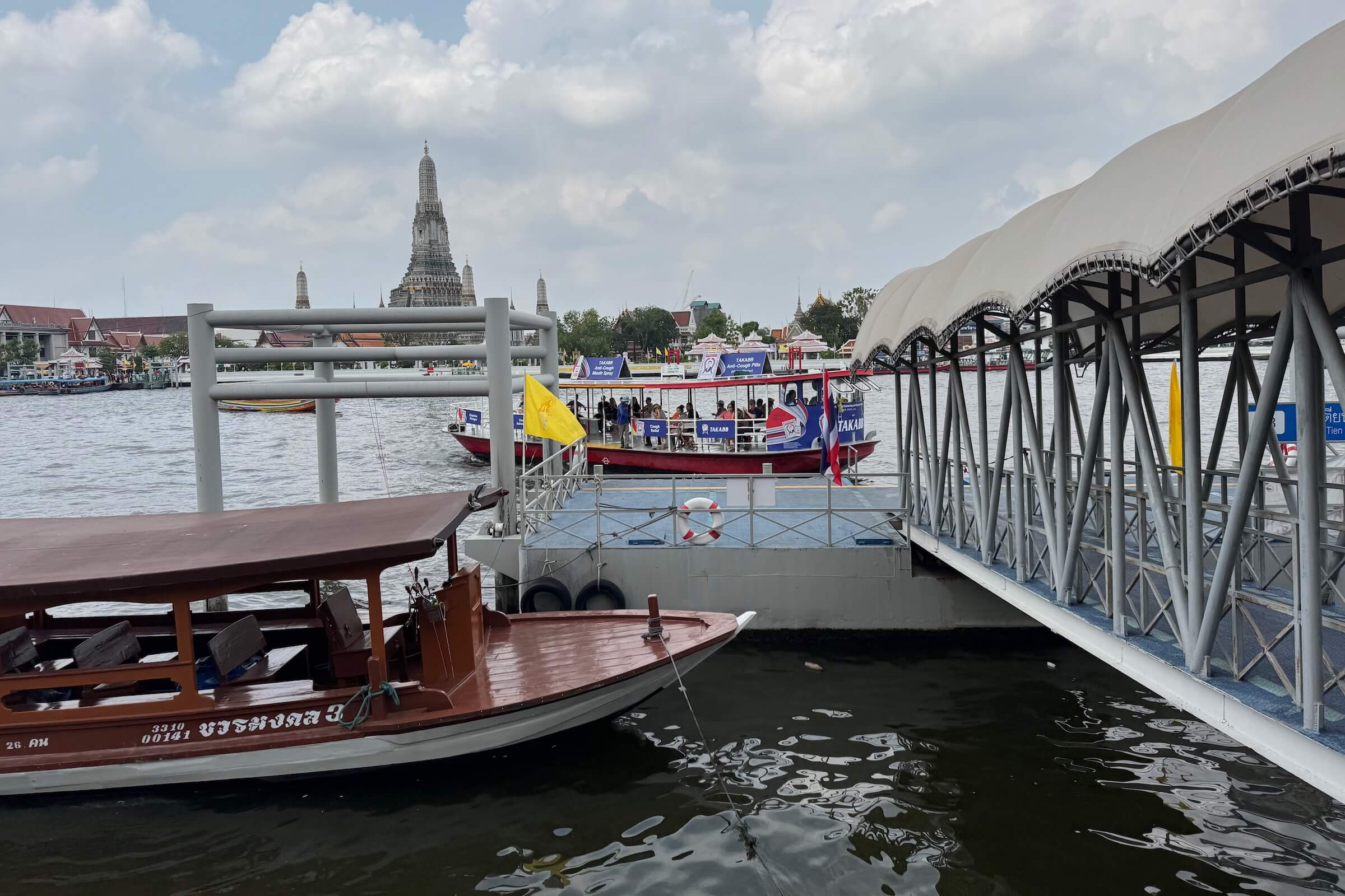 Passeio de Barco em Bangkok