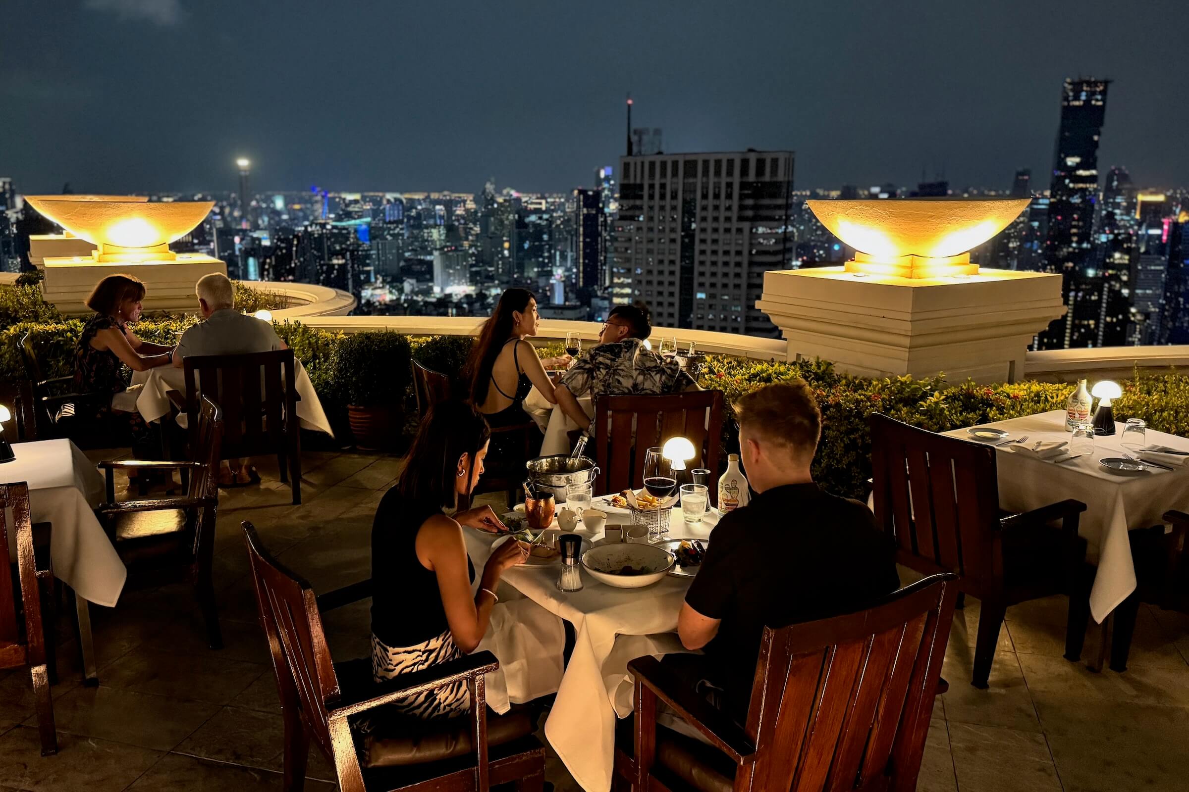 Rooftop Bar em Bangkok