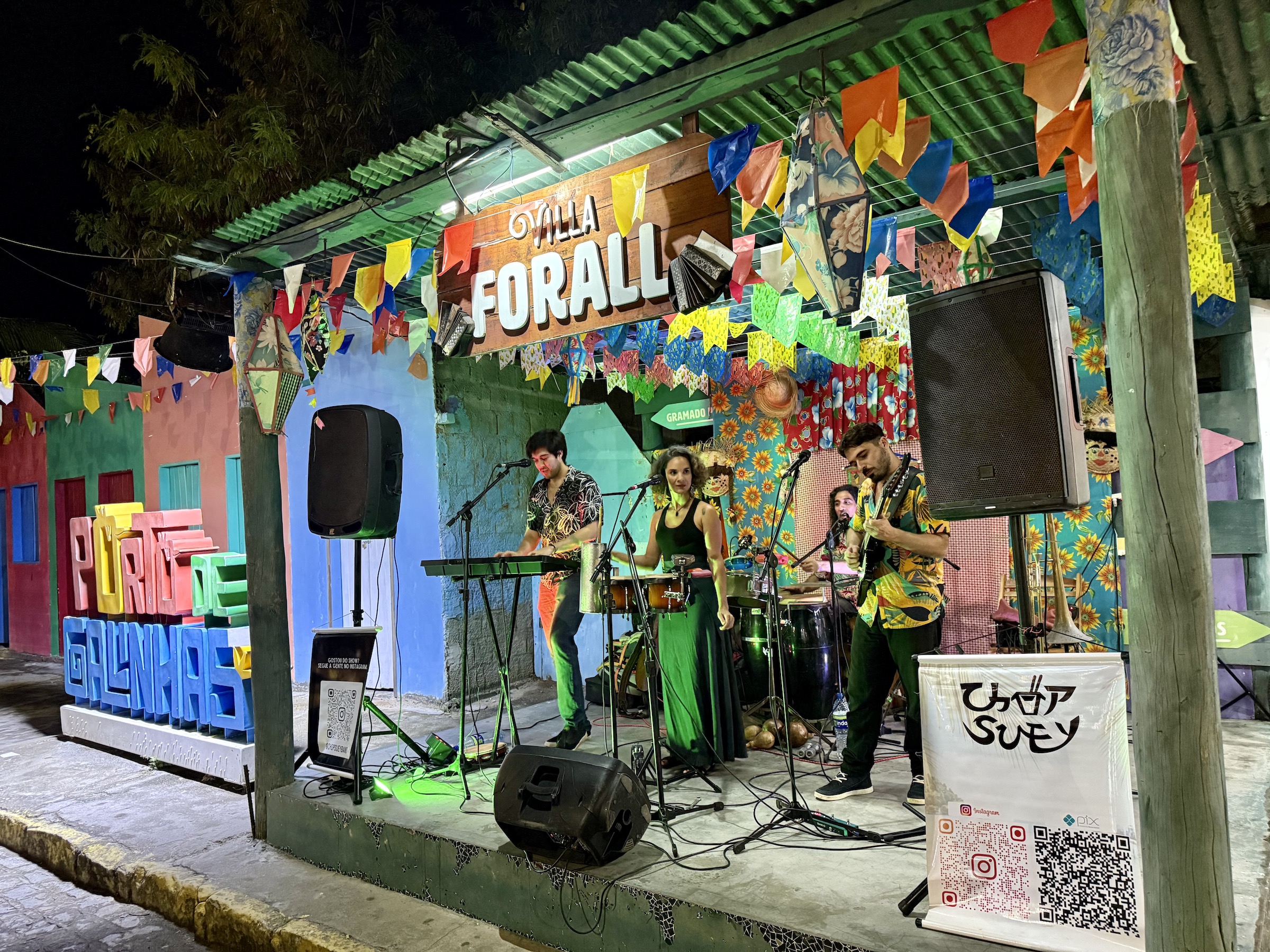 Vida noturna de Porto de Galinhas