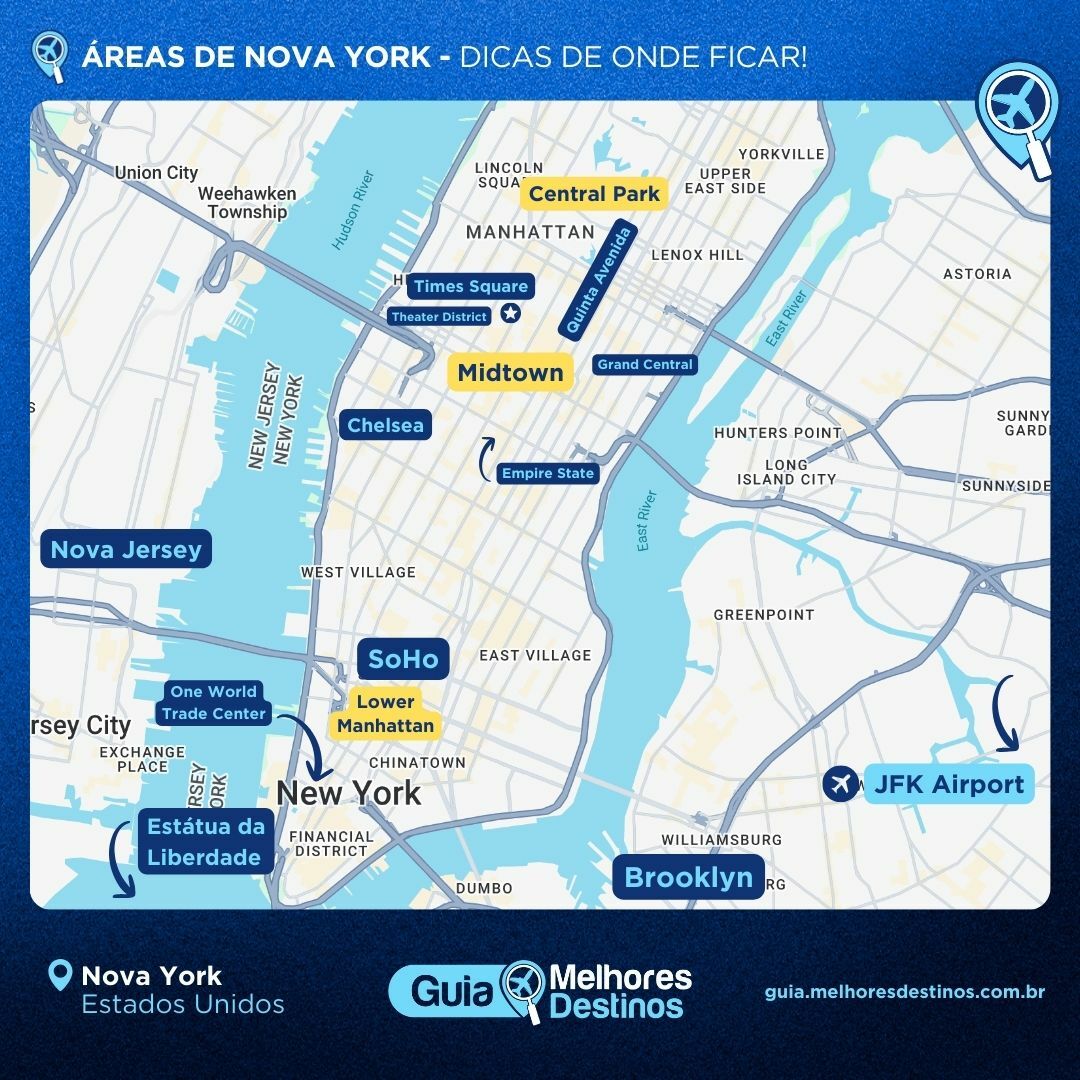 Onde Ficar em Nova York - hotéis incríveis e com ótimo preço!