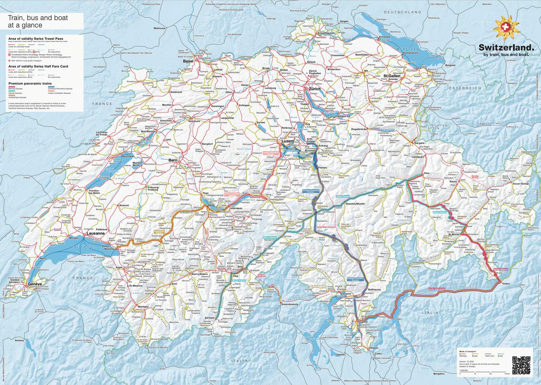 Swiss Travel Pass - o passe ilimitado de transporte público da Suíça
