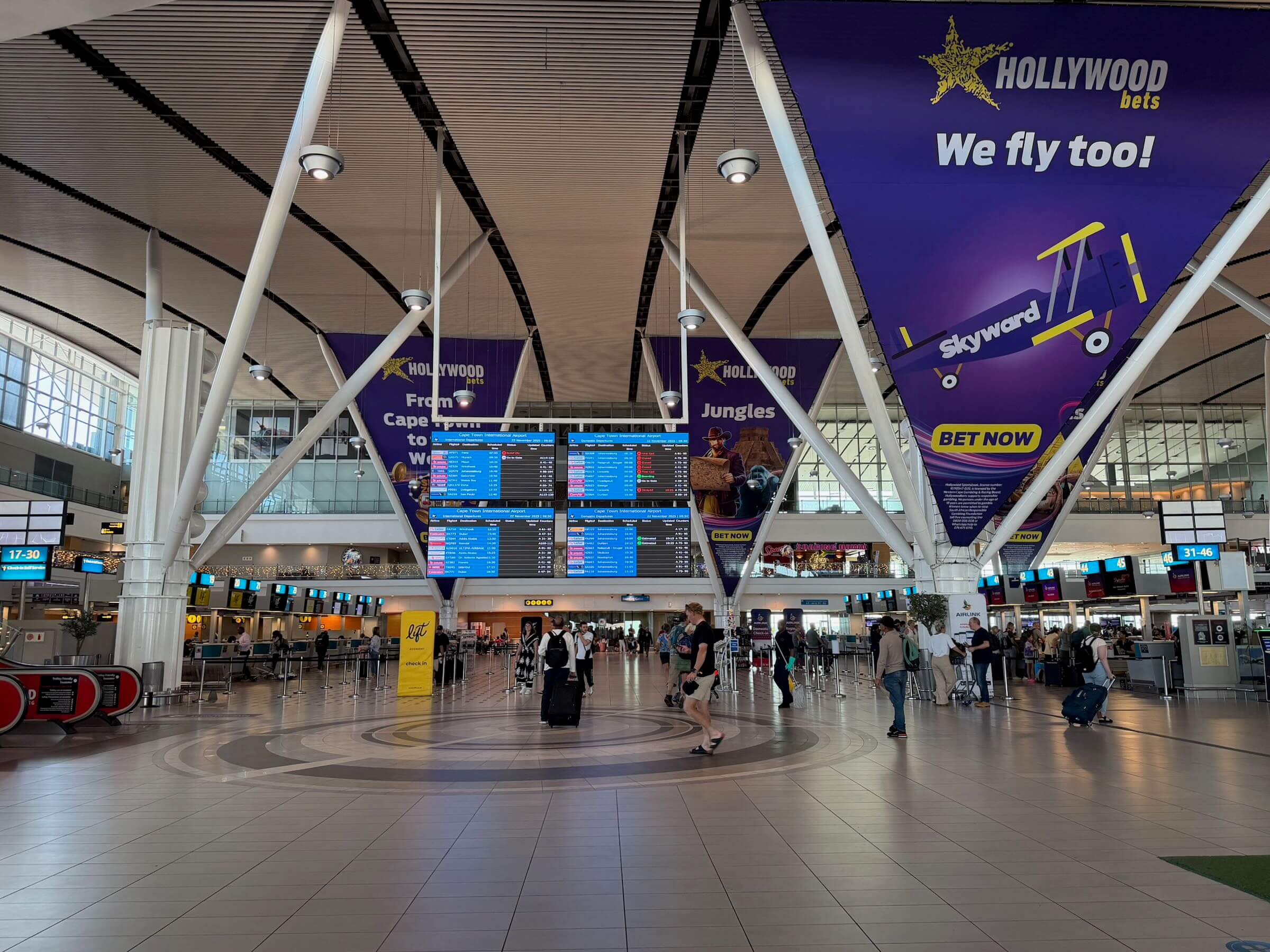 Como chegar à África do Sul