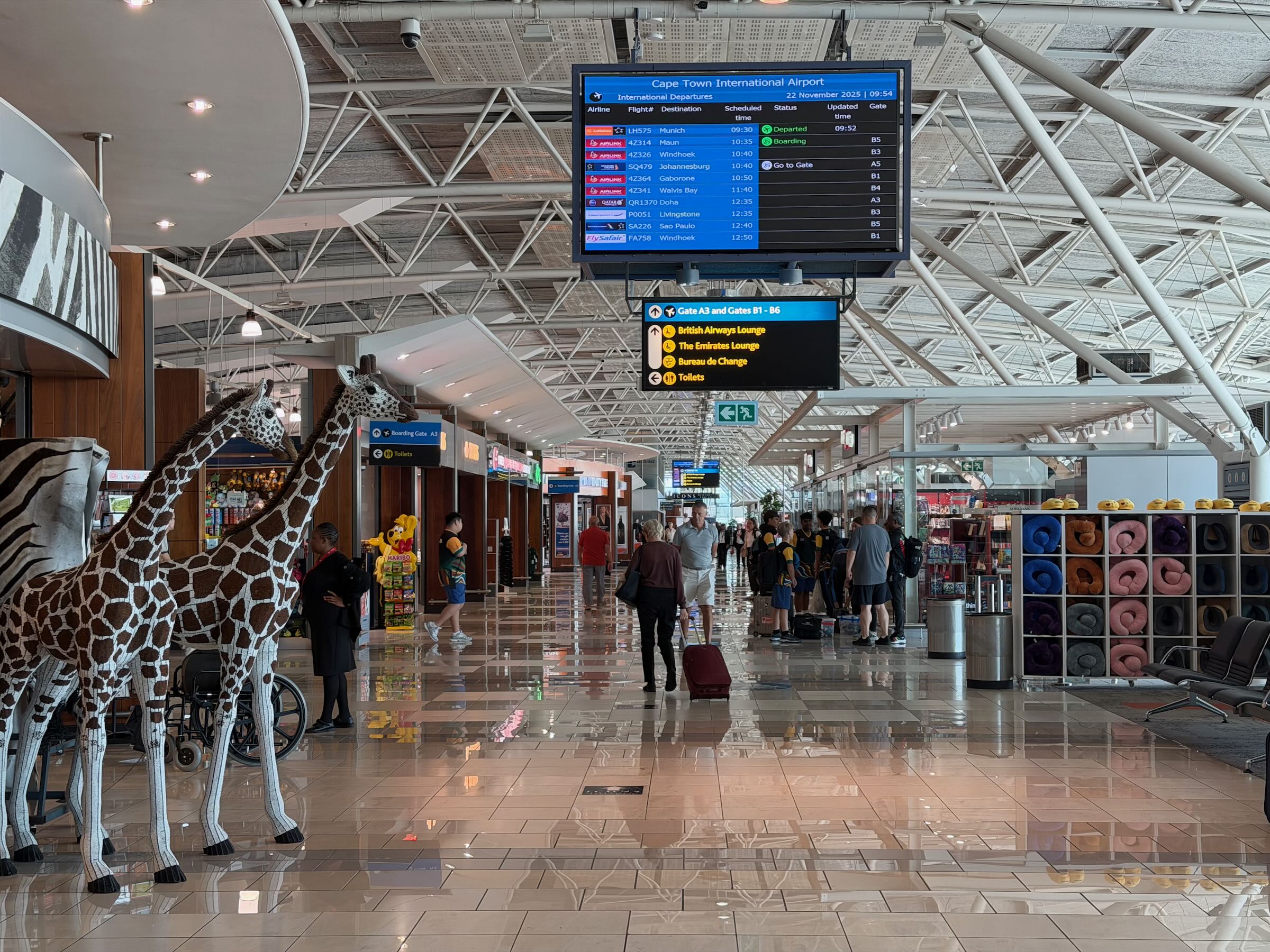 Como chegar à África do Sul