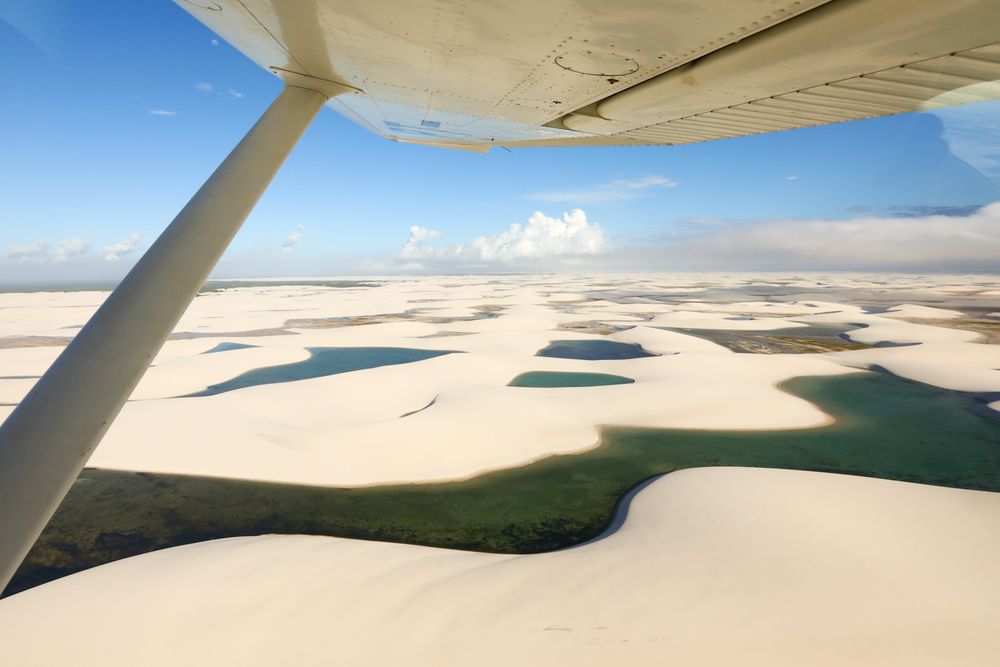Sobrevoo nos Lençóis Maranhenses