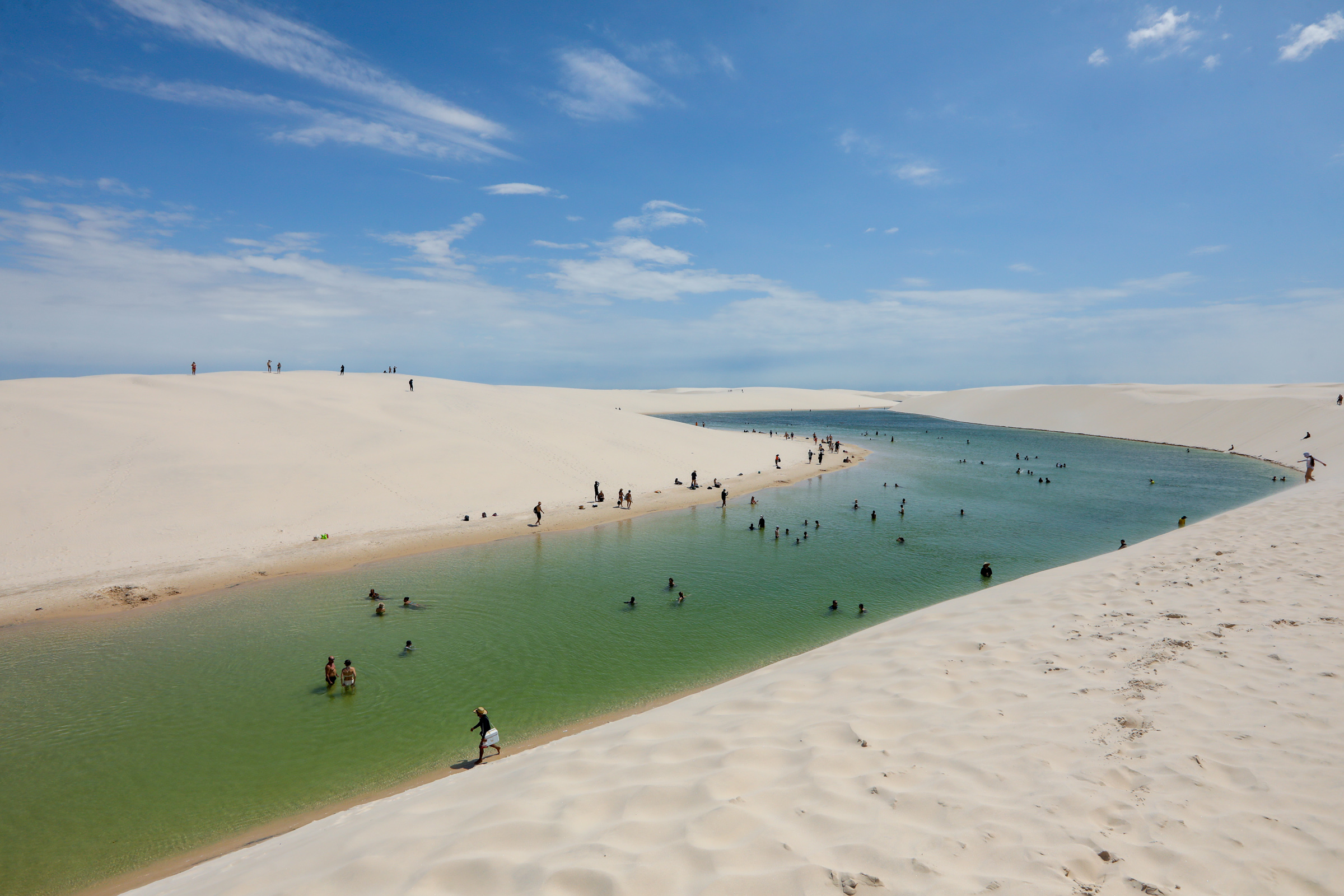 julho nos Lençóis Maranhenses