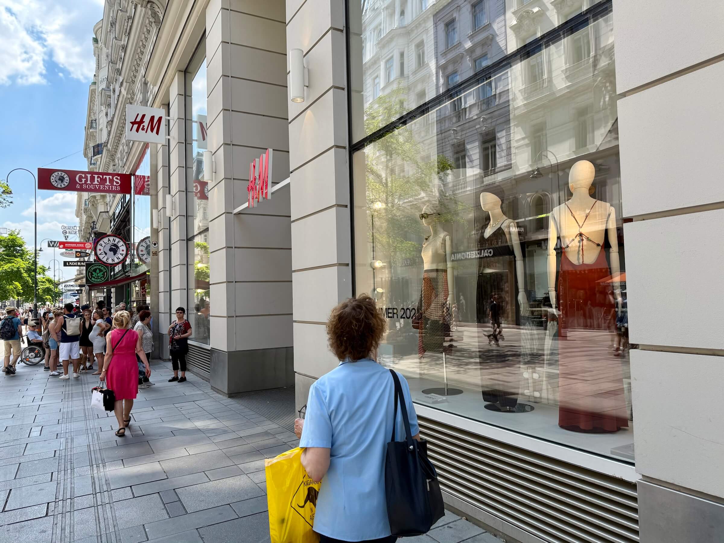 Compras em Viena