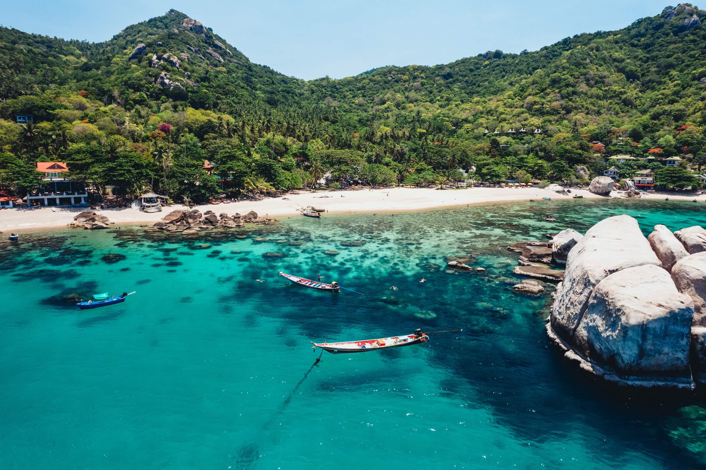 Golfo da Tailândia: Koh Samui, Koh Phangan e Koh Tao — qual ilha escolher?