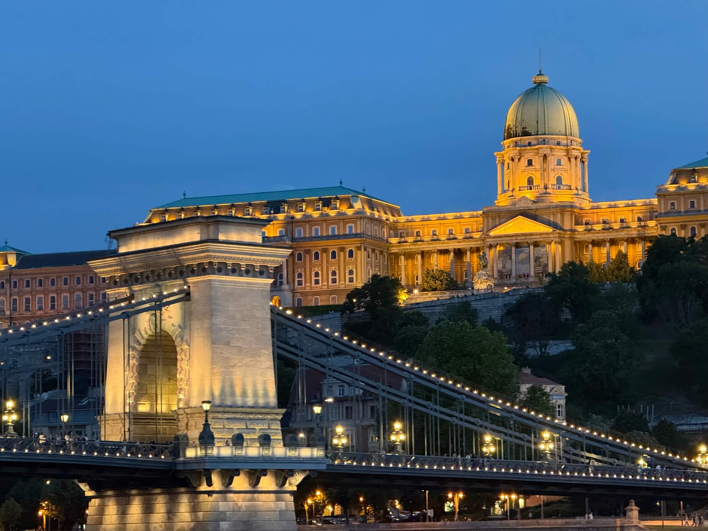 Ponte Széchenyi, a Ponte das Correntes